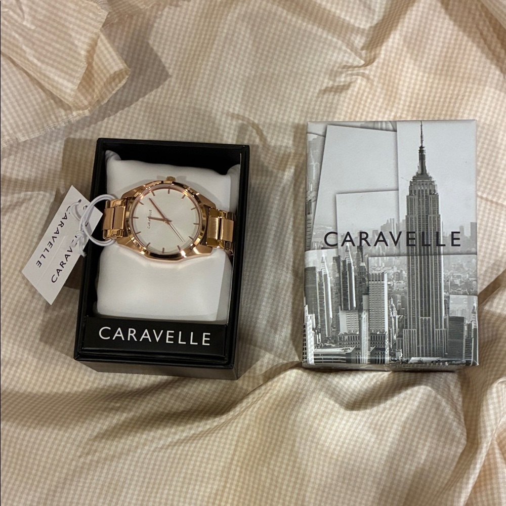 Caravelle Women's Gold Watch